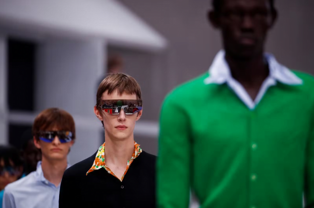 Desfile masculino da Prada na Semana de Moda de Milão 